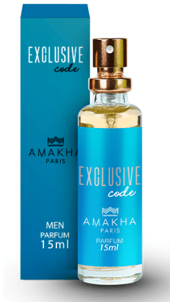 Perfume Masculino Exclusive Code Amakha Paris Parfum - 15ml
