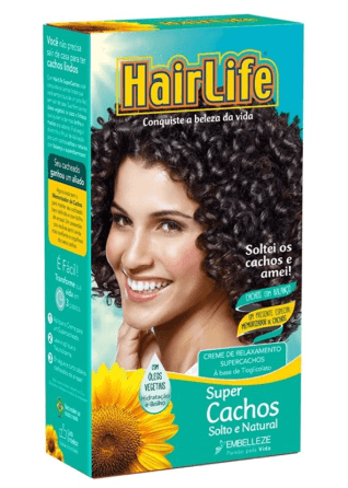 Creme Relaxante HairLife - Super Cachos