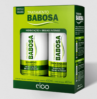 Kit Eico Babosa Shampoo + Condicionador - 450ml