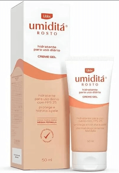 Creme Gel Hidratante para Rosto Umiditá FPS25 - 50ml