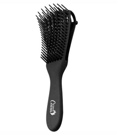Escova polyplus preto com 8 pentes