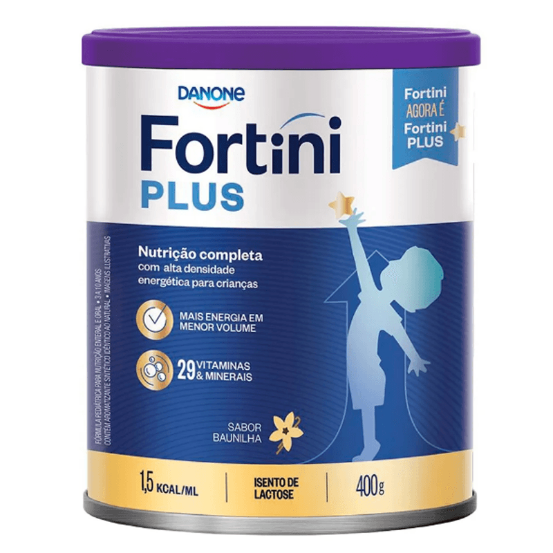 Fortini Plus Baunilha -  400g