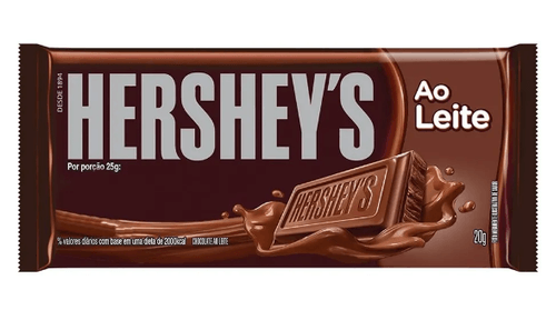 Chocolate hersheys chocolate ao leite 20gr