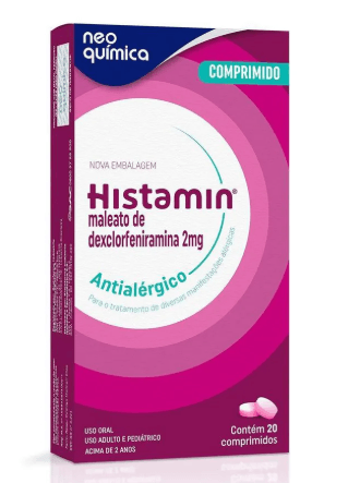 Histamin com 20 Comprimidos - Neo Química