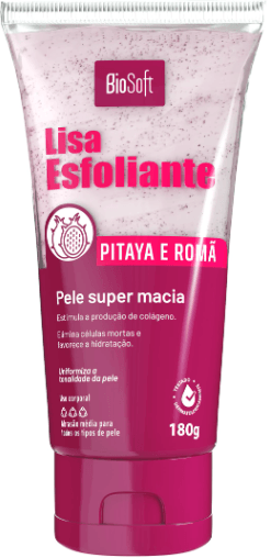 Esfoliante Corporal Biosoft Pitaya e Roma - 180g