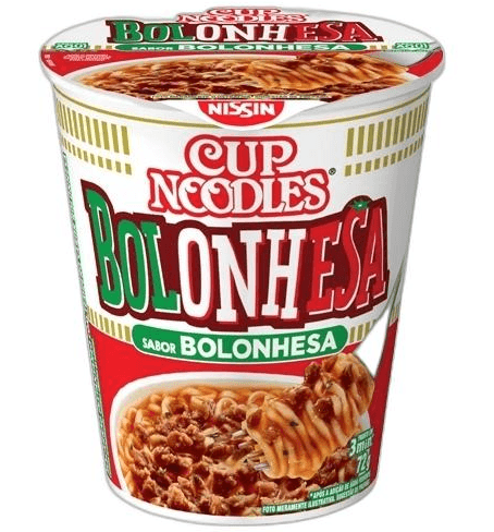 Macarrão Instantâneo Cup Noodles Bolonhesa - 70g