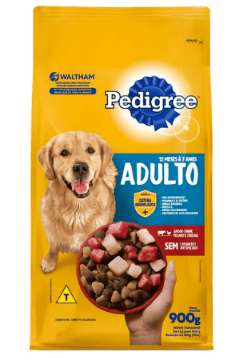 Pedigree Adulto Carne/Frango/Cereais - 900g