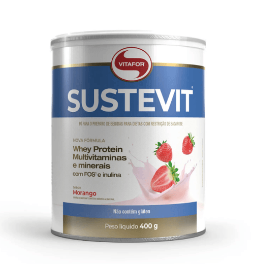 Sustevit 400gr morango vitafor