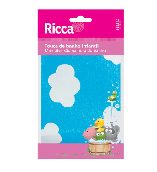 Touca P/ Banho Infantil - Ricca