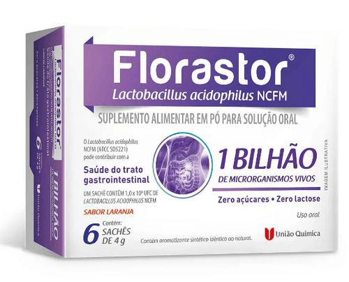 Florastor Pó Para Solução Oral - 6 Sachês