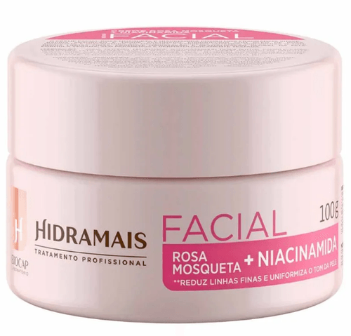 Creme Hidramais Rosa Mosqueta + Niacinamida - 100g