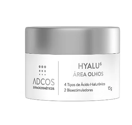 Creme para Área dos Olhos Adcos Hyalu6 com 15g