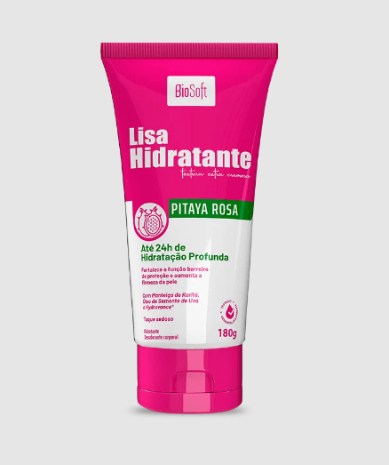 Creme Hidratante Corporal Pitaya Rosa - 180g