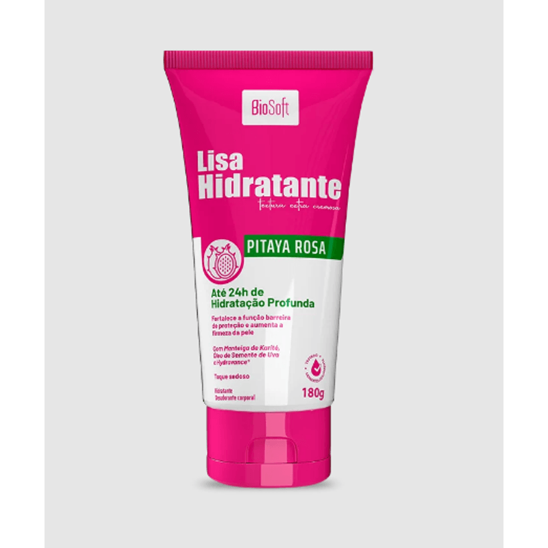 CREME HIDRATANTE CORPORAL PITAYA ROSA 180G