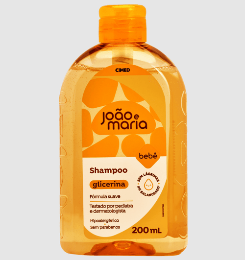 SHAMPOO JOÃO E MARIAGLICERINA 200ML