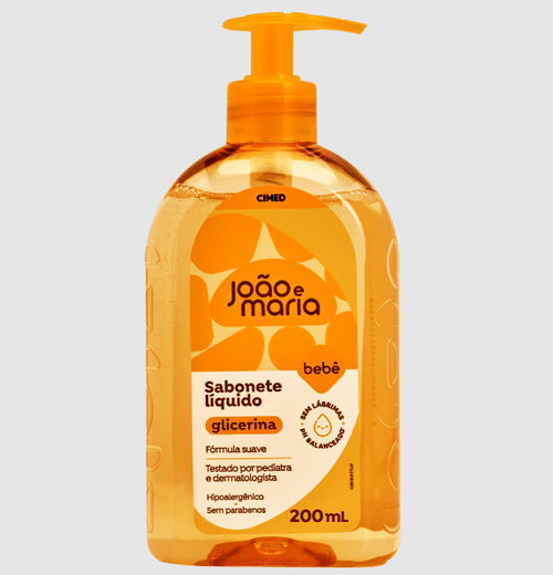 SAB JOÃO E MARIA LIQ GLICERINA 200ML