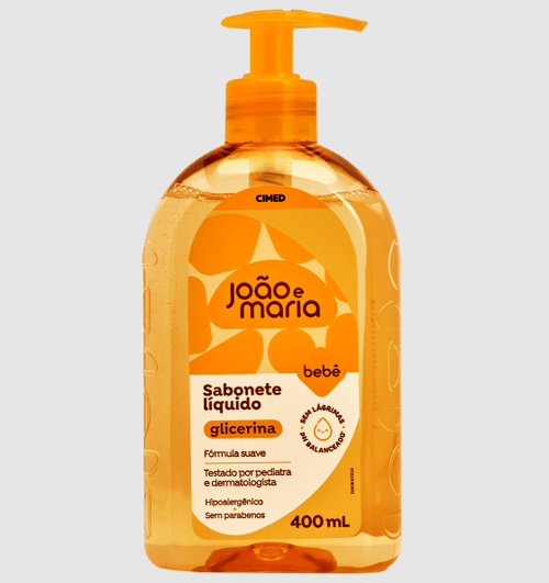SAB JOÃO E MARIA LIQ GLICERINA 400ML