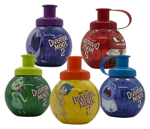 GARRAFA SQUEEZE DIVERTIDAMENTE BOLINHA 250ML