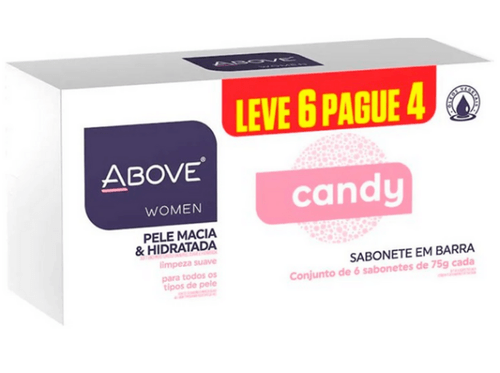 PACKS SABONETE BARRA ABOVE CANDY LEV6 PAG4