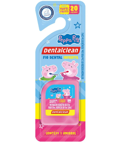 FIO DENTAL INFANTIL PEPPA PIG 20M