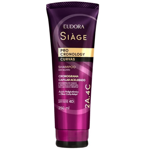 Shampoo Eudora Siàge Pro Cronology Curvas - 250ml