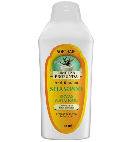 SHAMPOO LIMPEZA PROFUNDA ERVAS NATURAIS  500ML