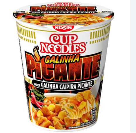 Macarrão Instantâneo Cup Noodles Galinha Caipira Picante - 68g