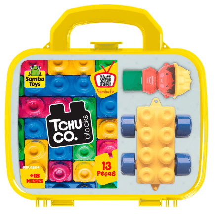 Brinquedo Maletinha Tchuco Blocks Samba - Toys