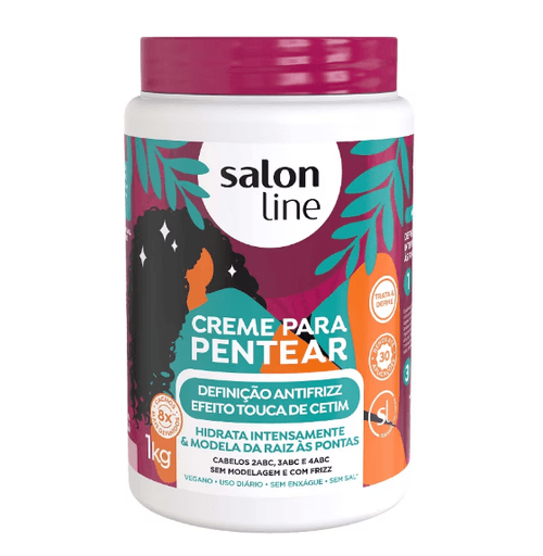 Creme de Pentear Salon Line Antifrizz - 1kg