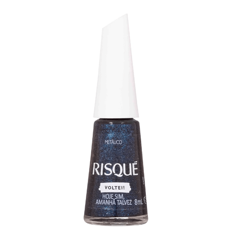 ESMALTE RISQUE COMERCIAL 8ML HOJE SIM.AMANHA TALVEZ