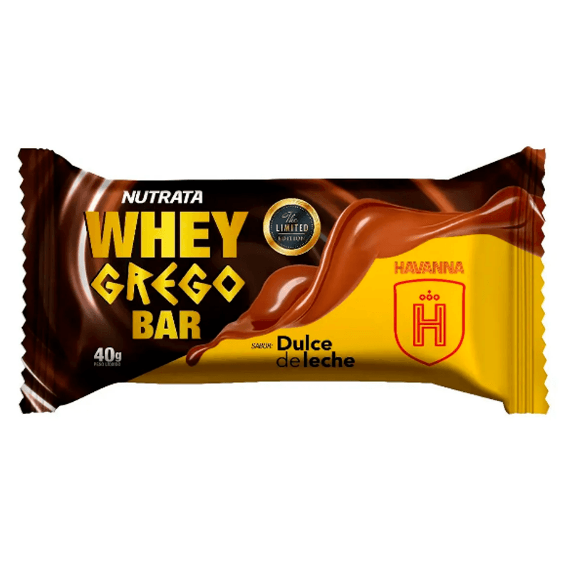 BARRA WHEY GREGO LEITE DOCE DE LEITE HAVANNA 40G