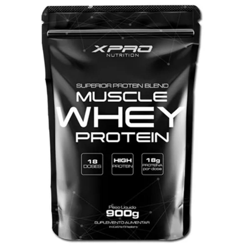 Whey Protein Muscle Chocolate Refil - 900g