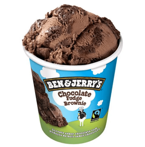 Sorvete Ben&Jerry's Chocolate Fudge Brownie - 458ml