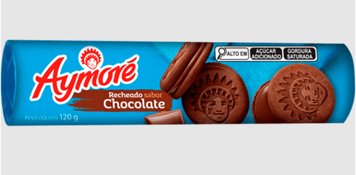 Biscoito Recheado Aymoré Chocolate 120g