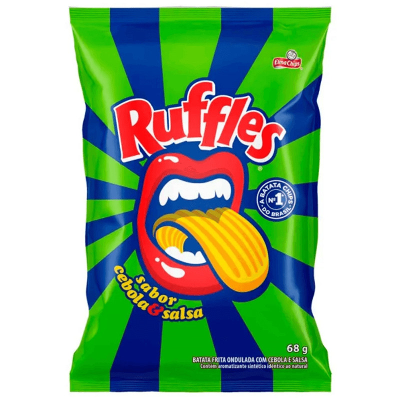 RUFFLES CEBOLA E SALSA 68G