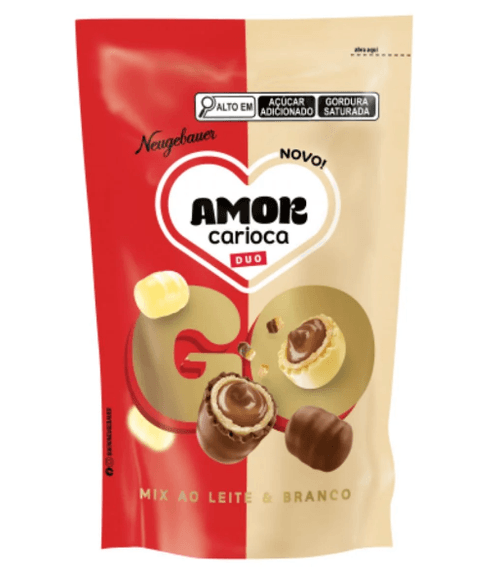 Chocolate Amor Carioca Duo Go Pouch - 120g