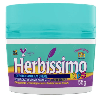 Desodorante Creme Herbíssimo Kids - 55g