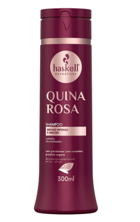 Shampoo Haskell Quina Rosa - 300ml