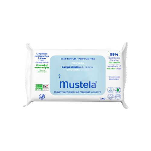 Toalhas Umedecidas Compostáveis Sem Perfume - Mustela