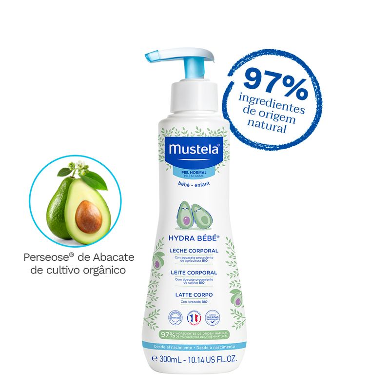 Mustela Hydra Bebe 300ml 4