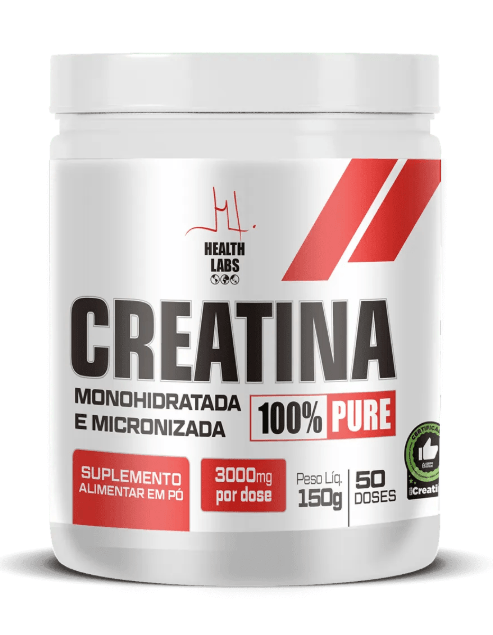 Creatina 100% Pura Health Labs 150g