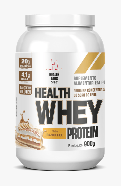 Health Whey Protein 900G Banoffee