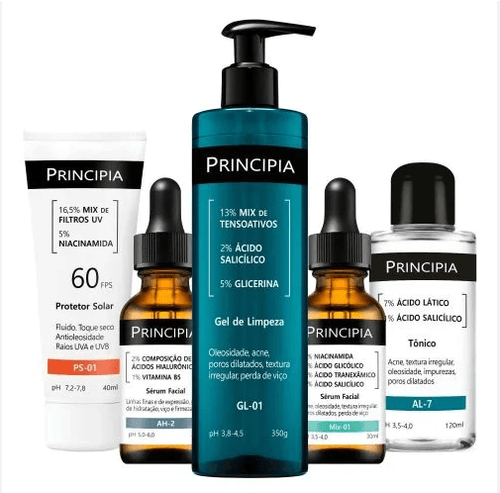 Kit anti-acne avançado - Principia