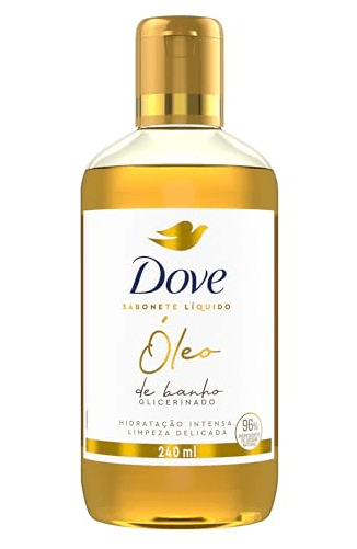 Dove Óleo de Banho Hidratação Intensa e Limpeza Delicada - 240ML