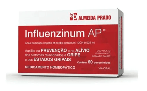 Influenzinum AP 12 CH Almeida Prado 60 Comprimidos