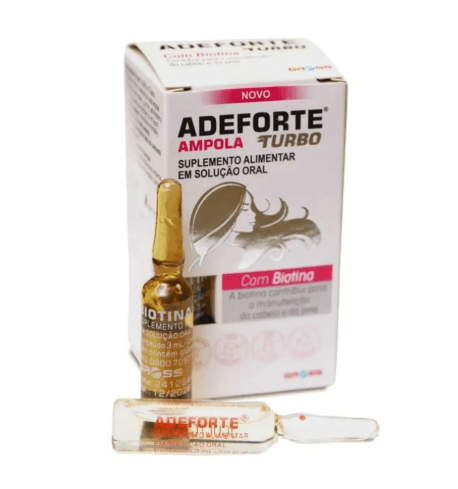 Adeforte Turbo + Biotina 3ml com 1 Ampola  -  Gross