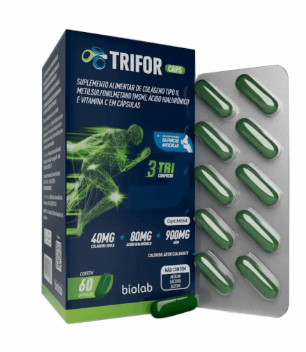 Suplemento Alimentar Trifor Caps 60 Cápsulas