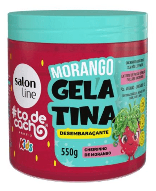 Gelatina Kids Desembaraçante Morango - 550g