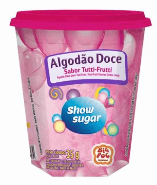 Algodão Doce Tutti Frutti 35g BIG POC