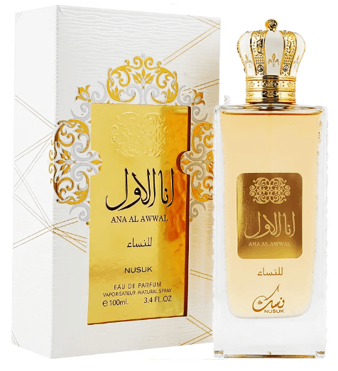 Perfume Árabe Nusuk Ana Al Awwal Golden - 100ml